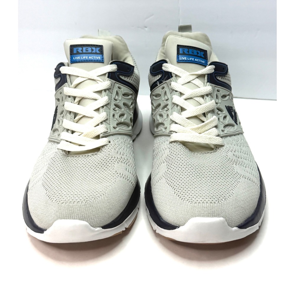 RBX Knit Running Shoes Mens Grey Size 11 Comfort Gym Comfort Sneaker NWOT